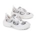 New Diamond Buckle Sports Shoes Color Matching Mesh Heightening Casual Shoes High End Genuine Leather Fashion Women's Shoes_vogvips.com