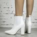 Women's Short Boots Pointed Toes, Thick High Heels, With A Comfortable, Warm, And Elegant Zipper At The Back_vogvips.com