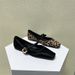 Women's 2026 Autumn New Black Leopard Print Square-Toed Flat European Style Shallow Mouth Single Shoes For Women_vogvips.com