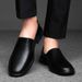 Wind Men's Small Leather Shoes Low-top Casual Men's Shoes Large Size Lazy Shoes_vogvips.com