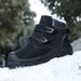 Winter Children's Snow Boots With Cotton For Men, Warm High-top Trendy Thick Cotton Shoes For Women_vogvips.com