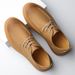 Business Soft-soled Shoes, Retro Style Martin Boots, Trendy Korean Style British Style Workwear Style Versatile Short Boots_vogvips.com