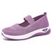 Women's Summer New Casual Middle-aged And Elderly Mom Breathable Mesh Lightweight Comfortable Single Shoes_vogvips.com