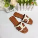 Hot Selling Women's Retro High Quality Color Blocked Square Toe Outdoor Wear Home Casual Smooth Sandals_vogvips.com