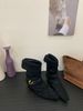 2025 Niche Pointed Toe Western Folded Pile Autumn Winter New Fashionable Versatile Short Boots For Women_vogvips.com