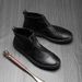 European Warm Series New Autumn And Winter Style Fleece-Lined High-Top Casual Shoes With Fashionable Martin Trendy Short Boots_vogvips.com