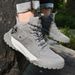 Outdoor Cross-country Mountaineering Running Shock-absorbing Hiking Shoes_vogvips.com