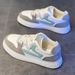 Men's Breathable Mesh Casual Sneakers - Lightweight Summer Shoes With Round Toe, Low Top Design For Daily Wear Sports Leather Shoes White Shoes Men_vogvips.com