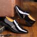 Spring And Autumn Height Increasing Business Loafers Formal Leather For Young Men Casual Korean Style Office Trendy_vogvips.com