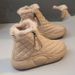 2025 New Style Cotton Shoes For Women's Winter With Added Fleece And Thickened Snow Boots_vogvips.com