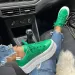 Europäischer Und Amerikanischer Außenhandel Neue Einzelschuhe Dicke Sohle Große Schnürschuhe Weiße Schuhe Damen Plateausohle Sportstil Einfarbig_vogvips.com