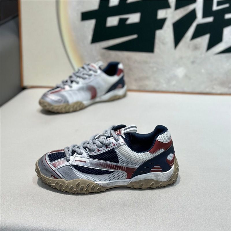 Trendy Men's Shoes, New Spring Model, Low-Top Mesh, Breathable, Comfortable, Casual, Soft Sole, Lace-Up, Korean Style,_vogvips.com