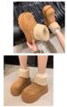Thick-soled Fashionable Snow Boots For Women 2025. Winter New Style Fleece Cotton Shoes And Boots_vogvips.com