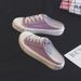 Half Dragged Canvas For Women Summer New Student Korean Version, One Foot Lazy Board, Internet Famous Biscuit_vogvips.com