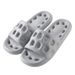 Bathroom Leakage Slippers For Women In Summer, Indoor Home Shower, Anti Slip Bathroom, Quick Drying Hollow Out Slippers For Men_vogvips.com