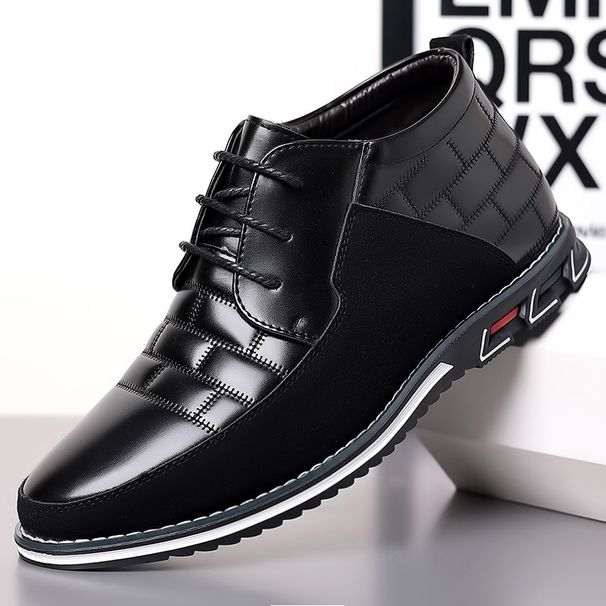 Suitable For All Seasons Maiden 9908 9909 Mid-High Top Lace-Up Slip-On Men's Sports Casual Shoes_vogvips.com