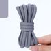 Shoe Accessories Semi Circular Shoelaces Basketball Shoes Sports Shoes Casual Shoes Shoelaces Black And White Blue Color Oval Shoelace Rope_vogvips.com