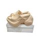 26ss Summer Cross New Flower High Heel Platform Thick Sole One-Strap Sandals For Women Beach Outdoor Non-Slip Slippers_vogvips.com