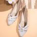 Women's Breathable Knit Slip-On Flat Shoes With Bowknot - Lightweight Comfortable Work Loafers For Women (Black, Navy, Beige, Brown, Orange)_vogvips.com