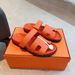 Couple Style For Summer Wear, H-Shaped Genuine Leather Men's Shoes, Fashionable And Versatile, Flat Bottomed Beach Shoes_vogvips.com