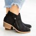 Women's Suede Ankle Boots With Tassel Detail - Comfortable Mid Heel (3-5cm) - Breathable & Durable - Plus Size Available_vogvips.com