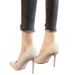 2025 Spring New Pointed Toe Patent Leather Solid Color Slip-On Shallow Mouth High Heels Commuting Interview French Style_vogvips.com