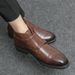 Voyage 2025 Autumn Winter New Three-Joint Casual Men's High-Top Business Gentleman Leather Shoes_vogvips.com