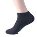 Plus-size boat socks men's summer thin solid color socks wicking cotton socks and ankle socks_vogvips.com
