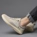 Men's Shoes Pig Eight Leather Four Shoes Men's Wind Board Shoes Casual Soft-soled Driving Shoes_vogvips.com