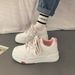 Women's Shoes Sing For Women Spring And Autumn Women's Casual Sports Shoes With Straps Large Size Mesh Polyurethane_vogvips.com