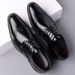 Euro Step European Style Buine Leather Brogue Large Size Korean Verion Britih Pointed Toe Breathable Young Men' Wedding_vogvips.com