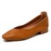 Square Toe Sing Shoes For Women, Chunky Heel, 2025 New Fairy Sty, Shallow Mid-Heel, Mom Size, Grandma Shoes,_vogvips.com