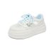Little White Shoes Female Students Hollow Breathable Thick-soled Heightening Shoes Casual Board Shoes_vogvips.com