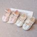 New Girls' Shoes Children's Princess Shoes Girls' Bow Crystal Leather Shoes Rhinestone Shining Shoes_vogvips.com