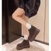 European Non-Slip Warm Snow For Women 2024 Autumn Winter New Style Height Increasing 7CM Thick Sole Fashion Versatile_vogvips.com