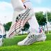 top Quality New Cross-Border World Cup Flip-Top F50 5A Spider Web Fully Knitted FG Spikes Professional Training Football Shoes For_vogvips.com