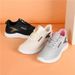 2023 Spring Summer New White Sneakers Women Lightweight Soft Sole Running Student Lace-up Casual Shoes_vogvips.com