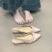 Lancui Rear Air Texture Patchwork French Style Closed-Toe Sandals For Women Spring Summer New Apricot Versatile Pointed_vogvips.com