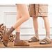 Shoes Cork Soled Sandals For Men And Women The Same 2024 New Leather Double-breasted Flip-flops Retro Shoes_vogvips.com