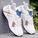 BH7ZPE Color Block Leather Sneakers Men Lightweight Cushion Walking Running Shoes Unisex Casual Trainers_vogvips.com
