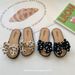 Summer Big Children's Slippers, Sandals, Casual Bow Anti Slip, Korean Version Soft Soled Girls' Shoes_vogvips.com