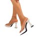 Transparent Strappy Sandals For Women – Pointed Toe Chunky Heel Slingback Slides (White/Silver, Sizes 34-42)_vogvips.com