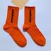 Shoe Accessories Mid Tube Socks Street Letters Ins Trend Hip Hop College Style Sports Skateboard Street Dance Socks_vogvips.com