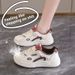 Women's Summer Breathable Mesh Student Sneakers, 2025 New Casual White Shoes, Versatile And Trendy On Instagram_vogvips.com
