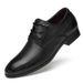 First Layer Men's Formal Wear Pointed Single Layer Casual Work Men's Shoes_vogvips.com