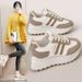 HY2515 New 2025 Spring And Autumn Women's Shoes, Thick-Soled Simple Low-Top Height-Increasing College Style Fashion_vogvips.com
