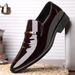Height-Increasing Men's Shoes, Youth Korean Style Spring And Summer Leather Shoes, Men's British Style Breathable Pointe_vogvips.com