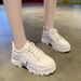 2025 Spring New Korean Style Dad For Female Students, Internet Celebrity Sneakers, Women's Casual Thick-Soled_vogvips.com