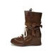 Women Boxing Boots ~Petite Invisible Height Increase 8Cm Boxing For Women Western Hunting Duck Versatile Slimming German Training Martin_vogvips.com