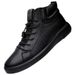 Casual High-top Shoes Velvet Large-size Shoes Martin Boots Men's Leather Shoes Men's Leather Boots_vogvips.com